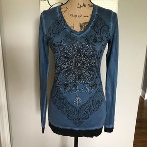 Vocal Women’s Long Sleeve Top size S